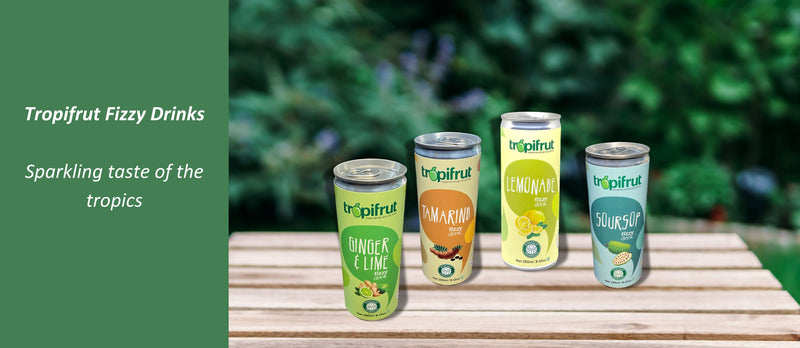 Introducing Tropifrut Fizzy Drinks: A Refreshing Twist on Healthy Beverages