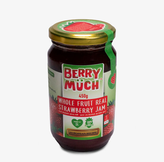 Berry Much Whole Fruit Strawberry Jam 450g