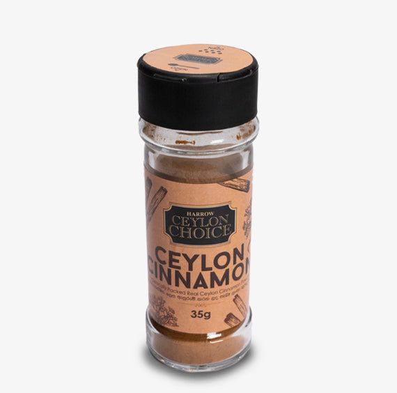 Harrow Ceylon Choice Cinnamon Powder Glass Shaker 35g