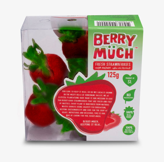 Berry Much Fresh Strawberries 125g