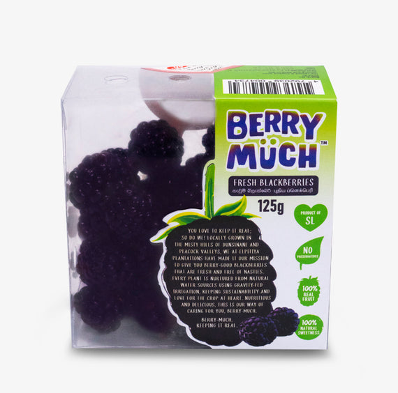 Berry Much Fresh Blackberries 125g