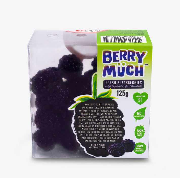 Berry Much Fresh Blackberries 125g