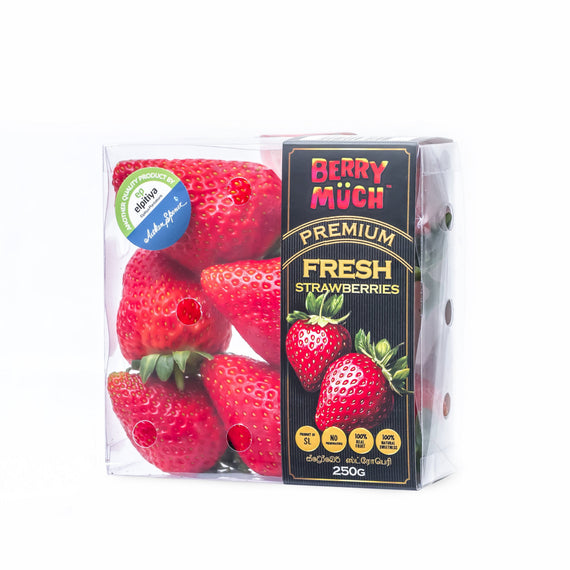 Berry Much Premium Fresh Strawberries 250g