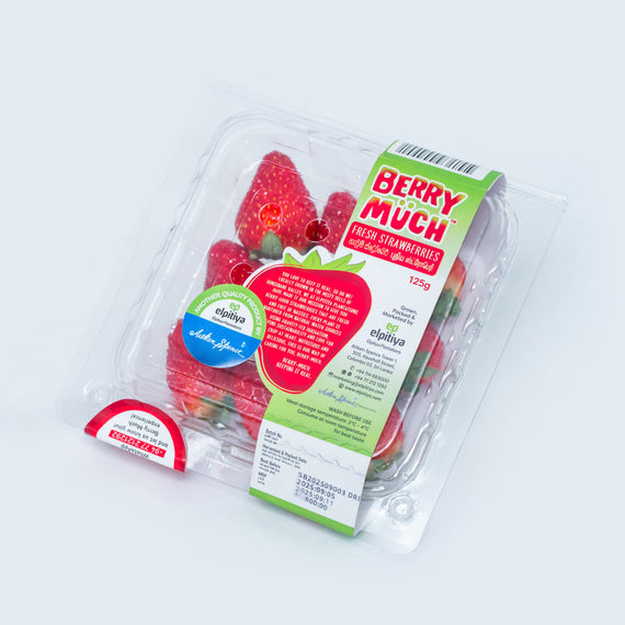 Berry Much Fresh Strawberries 125g