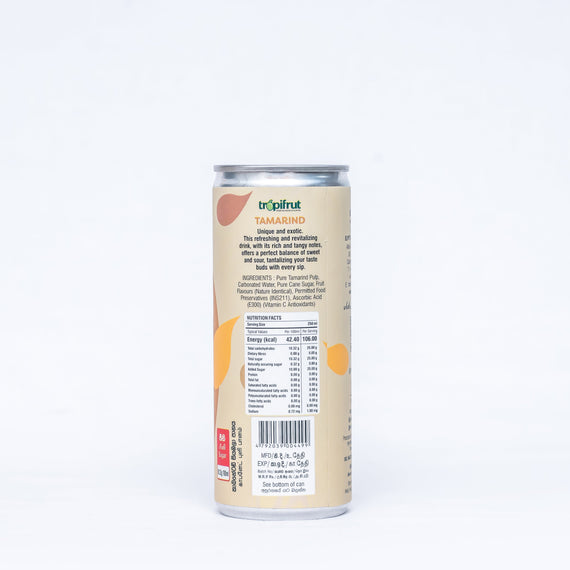 Tropifrut Tamarind Fizzy Drink 250ml