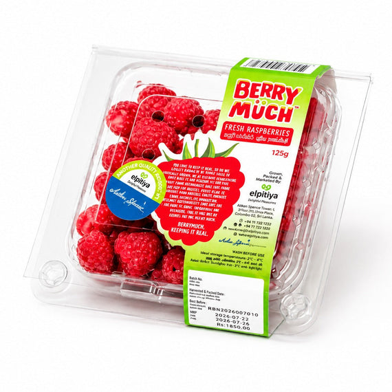 Berry Much Fresh Raspberries 125g