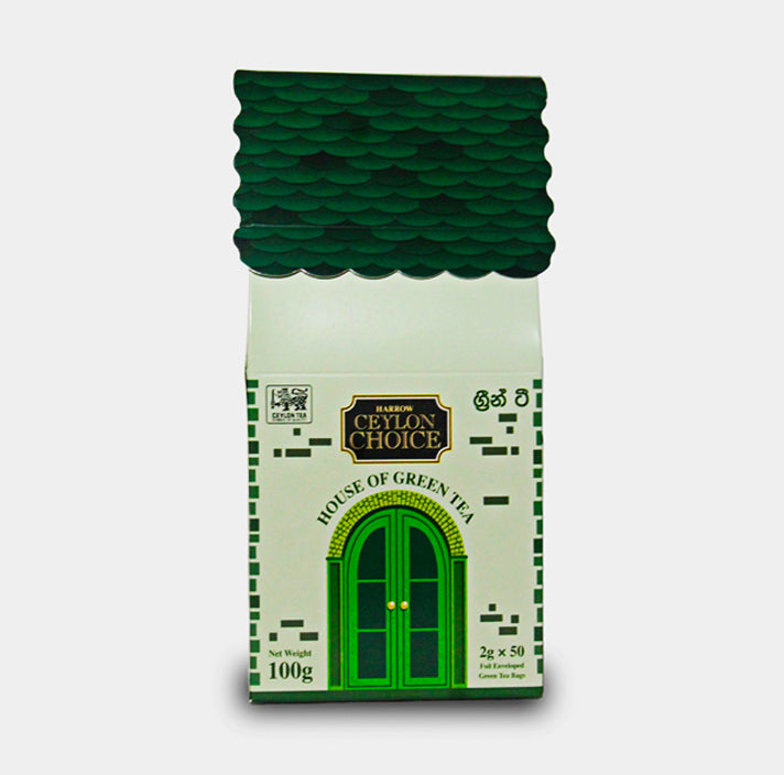 Harrow Ceylon Choice House of Green Tea Envelops 100g